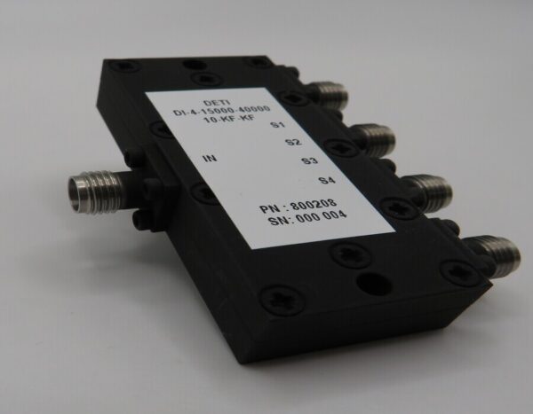 DETI MICROWAVE 4-WAY POWER DIVIDER 15-40 GHz 800208