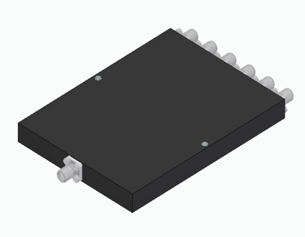 DETI MICROWAVE 6-WAY POWER DIVIDER 2-8 GHz 011218