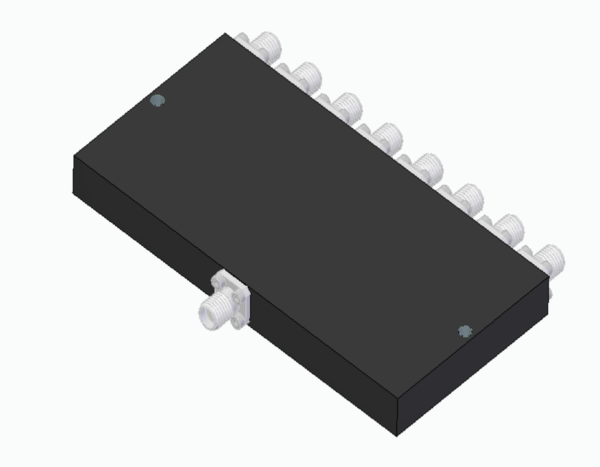 DETI MICROWAVE 8-WAY POWER DIVIDER 6-18 GHz 800277