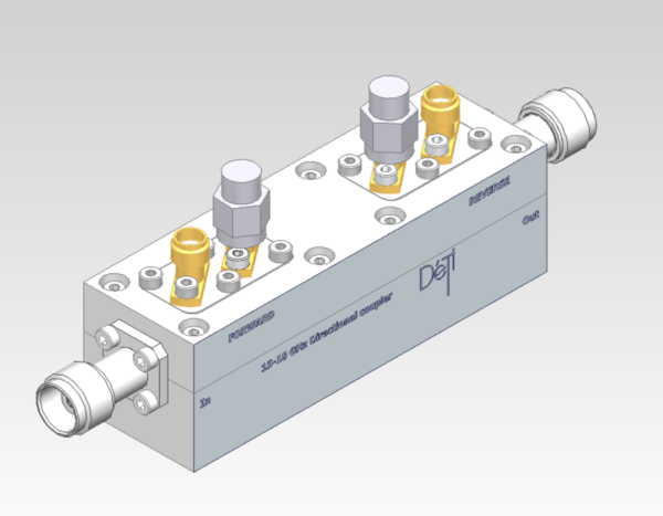 DETI MICROWAVE DUAL DIRECTIONAL COUPLER 8-12 GHz 011270