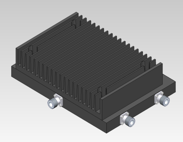 DETI MICROWAVE IN-PHASE HIGH POWER COMBINER 1,2-1,4 GHz 011119