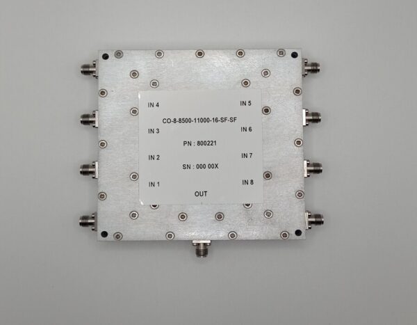 DETI MICROWAVE IN-PHASE HIGH POWER COMBINER 8,5-11 GHz 800221