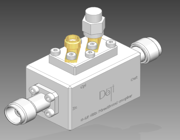 DETI MICROWAVE LOW LOSS HIGH POWER COUPLER 6-18 GHz011077