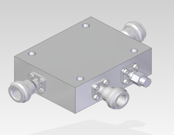 DETI MICROWAVE LOW LOSS HIGH POWER COUPLER 2-4 GHz 011086