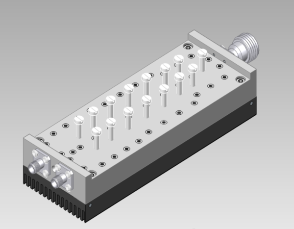 DETI MICROWAVE MULTI OCTAVE BROADBAND COMBINER 1-6 GHz 011149