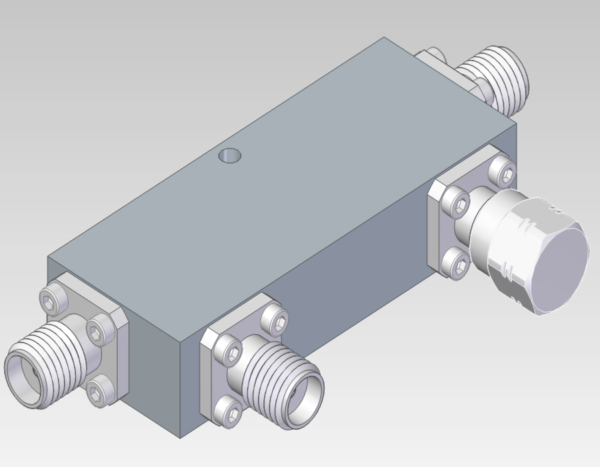 DETI MICROWAVE STRIPLINE DIRECTIONAL COUPLER 2-4 GHz 011052